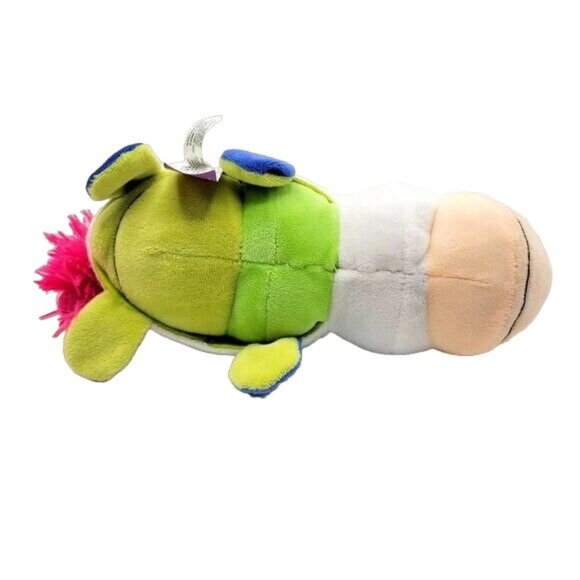 FlipaZoo Reversible Persephone Unicorn Imogen Dragon Plush White Green 14" Wings - Picture 7 of 12